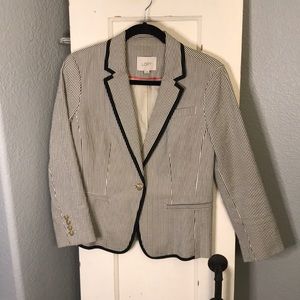Pinstriped women’s blazer